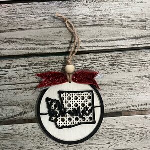 Adorable Washington State Ornament